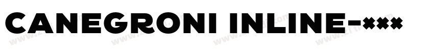 CANegroni Inline字体转换